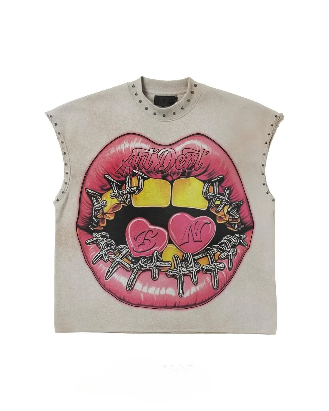 سترة من حجر الراين المشمش سهلة y2k الهيب هوب تصميم غير رسمي للشارع فضفاض يوميًا بالإضافة إلى حجم كمال الأجسام في الهواء الطلق ملابس فردية تي شيرت