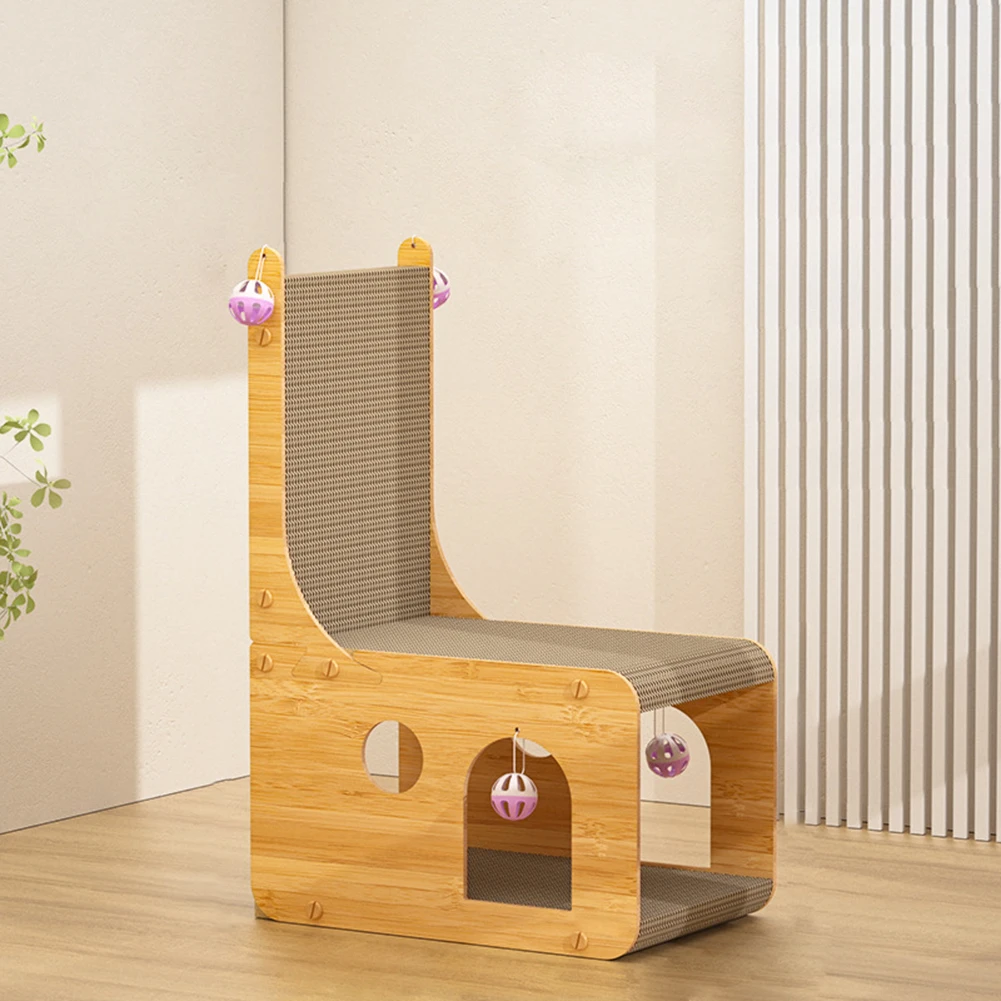 Cardboard Cat Scratcher House For Big Small Cat Funny Large Cardboard Cat House For Small Medium Pets