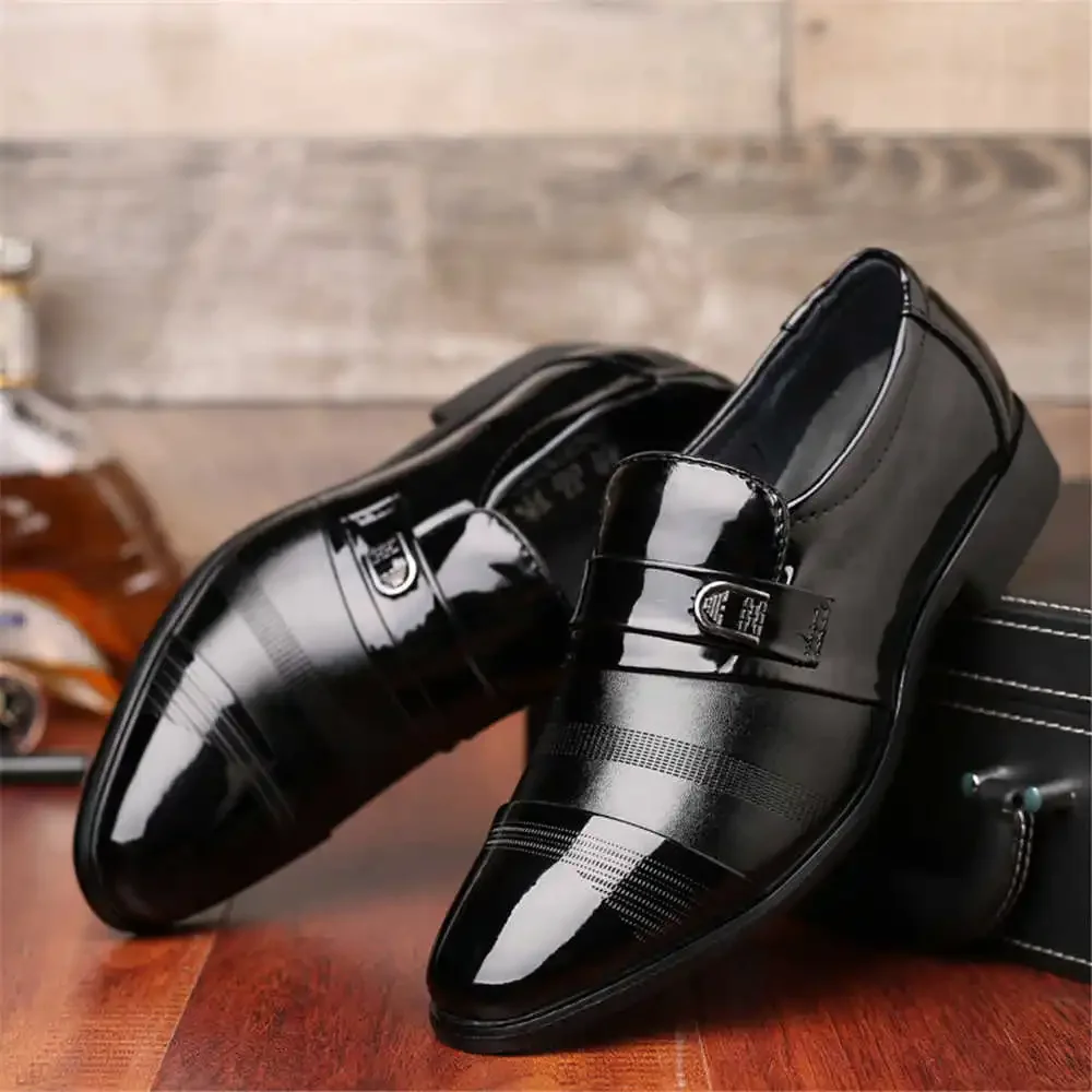 Low-heeled Natural Leather Brand Dress 2024 Men Black Dress Shoes Wholesale Shoes Men Sports Sneakers Sneackers