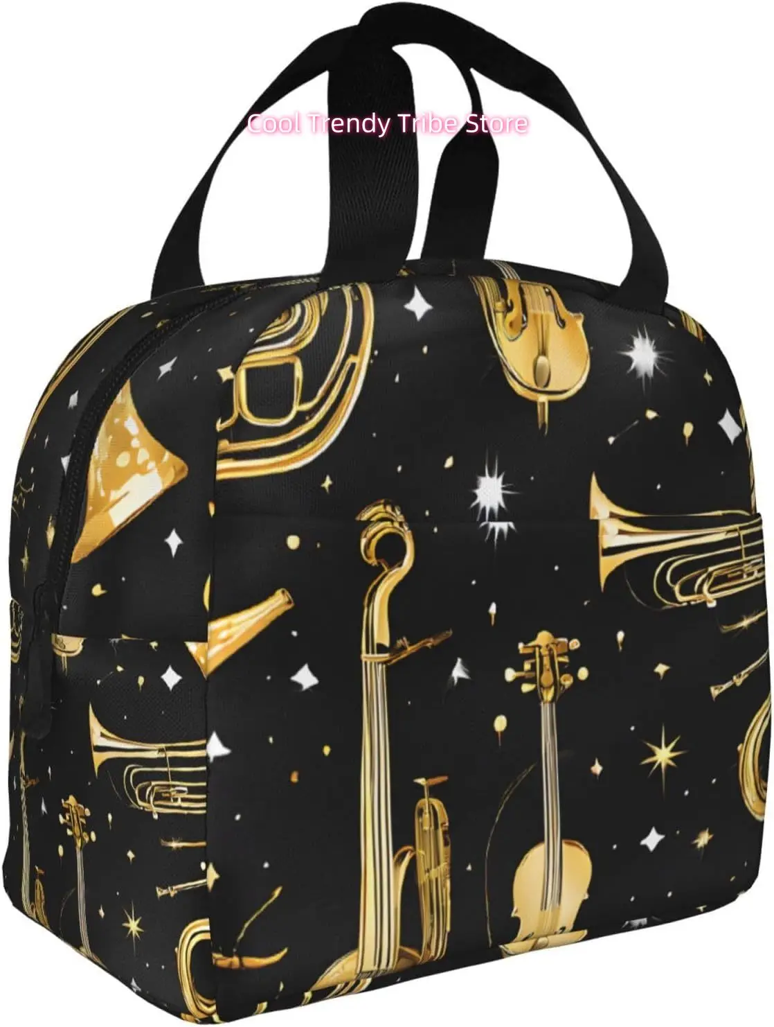 Insulated Musical Instruments Lunch Bags, Refrigerated Lunch Boxes, And Tote Lunch Boxes Are Suit For Work, Travel, And Picnics.