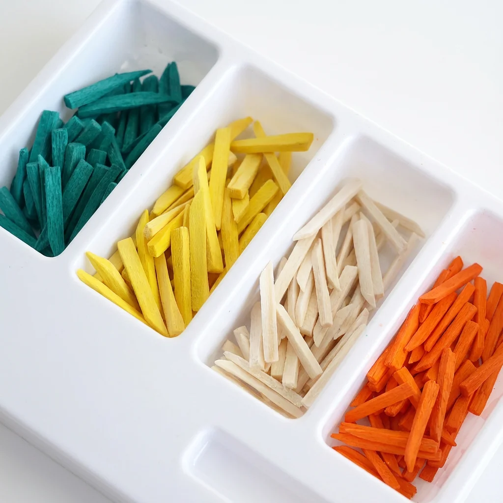 200/400Pcs/Box Dental Fixing Wooden Wedges Tooth Gap Wedges Disposable Restoration Interdental Wedges Dental Materials