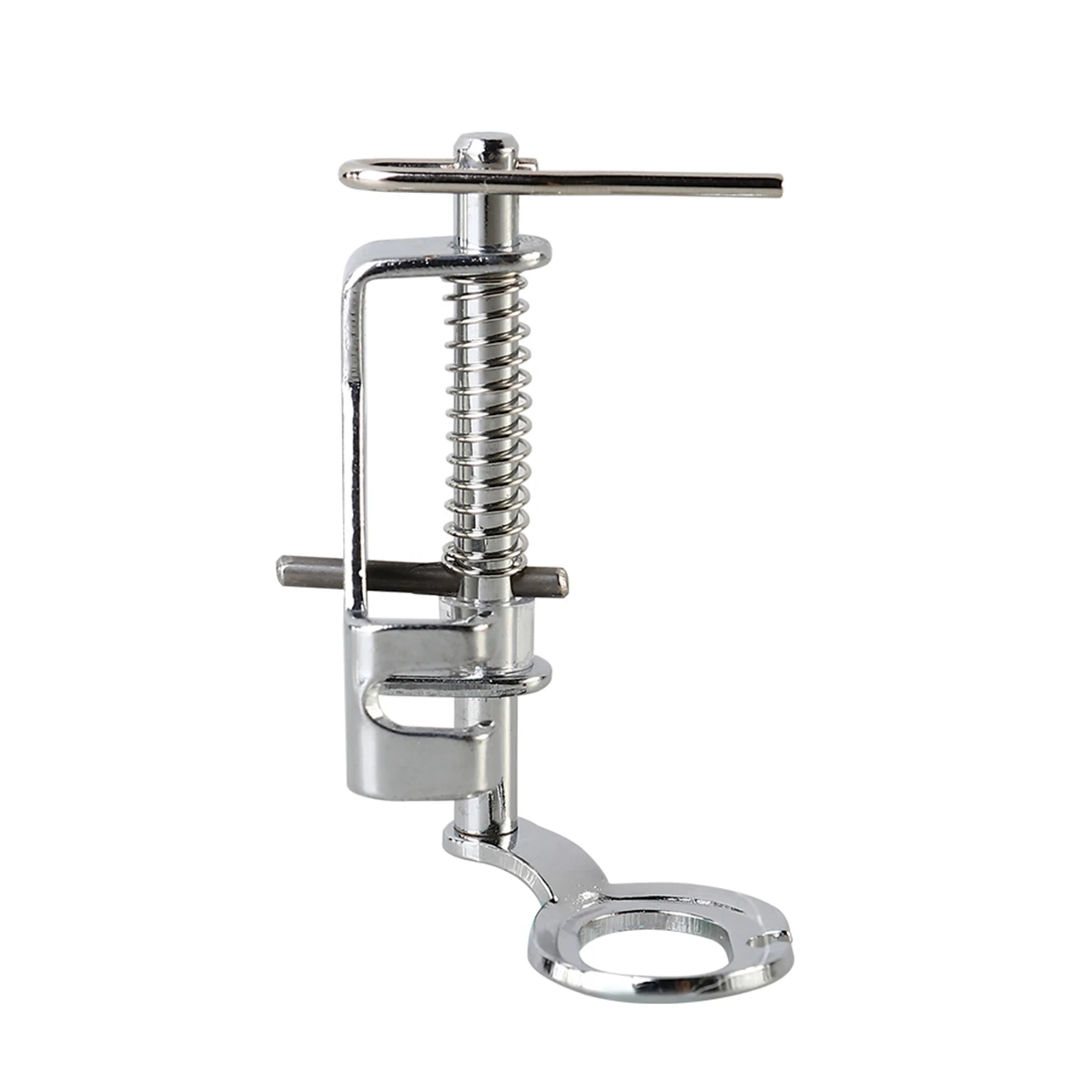 

Silver Free Motion Quilting Presser Foot Durable Hard Metal For Singer Brother Sewing Machine Embroidery