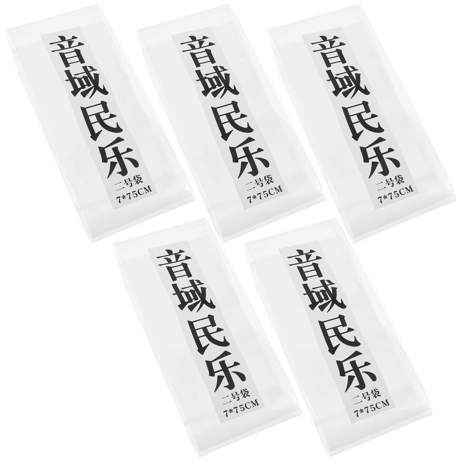

5 Pcs Flute Protection Bag Protective Travel Bags Bamboo Case Carrying Plastic Cover Storage
