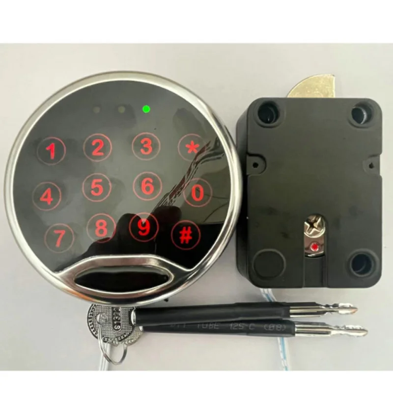 Safe Electronic Combination Lock Touch Induction Keyboard With Emergency Key File Cabinets Security Lock