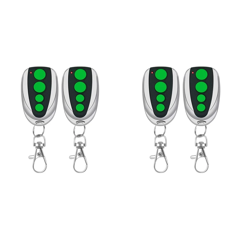 N75R-For TOPENS M12 Gate Opener Remote Control 4-Button Transmitter For Automatic Swing Sliding Gate Opener,433.92MHZ, 4 Pack