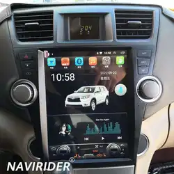 12inch Android 14 Car Video Player Radio Stereo For Toyota Highlander 2007 - 2013 Screen GPS Multimedia Carplay Head Unit