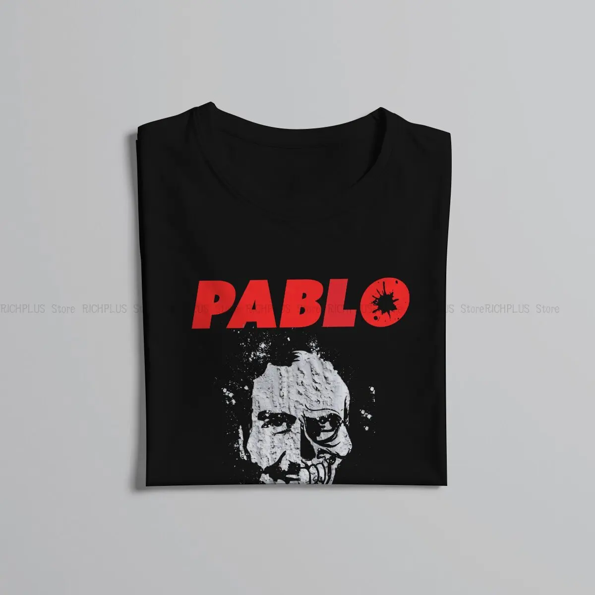 El Patron De Mal Hip Hop TShirt Narcos Crime TV Pablo Escobar Leisure Polyester T Shirt Hot Sale Stuff For Men Women