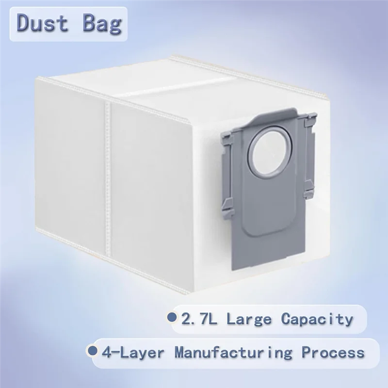 A83G-29PCS For Roborock Saros 10R / G20S Ultra Vacuum Cleaner Replacement Parts Side Brushes HEPA Filters Mop Cloth Dust Bags