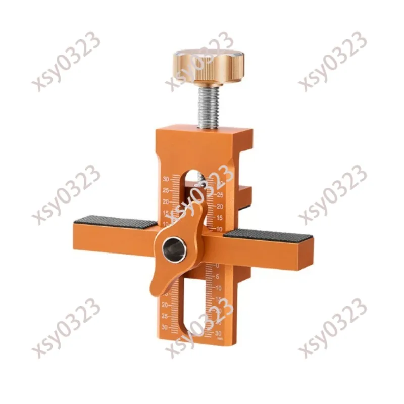 2-in-1 Cabinet Door Installation Aid, Rebound Punch Locator for Wardrobe Door Mounting Auxiliary Tool