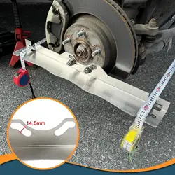 2Pcs Wheel Alignment Tool Plate Toe Alignment Tool Plates Accessories Accurate Measurements Alignment Tool Board for SUV Car
