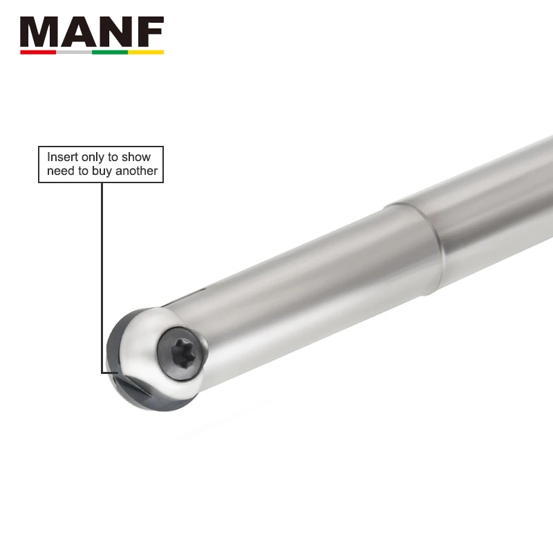 MANF T2139 T2139C25-8R-250-1T Cấp Cối Xay Loại Bóng Arbor Giá Đỡ Carbide Dạng Máy Tiện Bằng Máy CNC Máy Biến Dụng Cụ