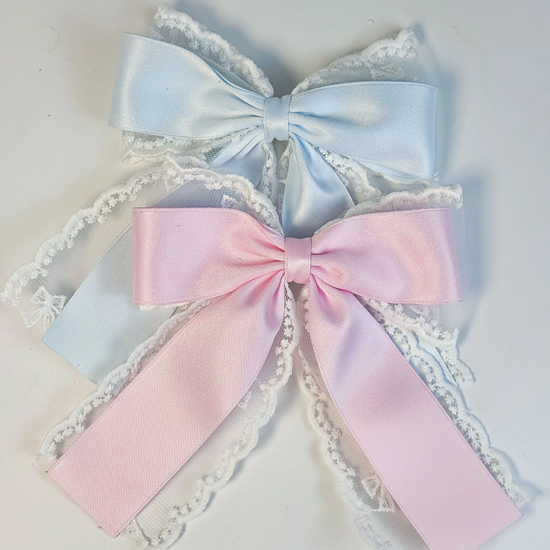 

【1 шт.】аксессуары для девочек, аксессуары 2000-х годов, банты для волос, женские кружевные большие щипцы для волос, аксессуары для волос, банты для волос y2k для девочек