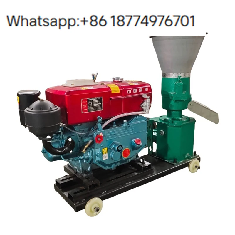 

Diesel Pellet Machine Farm Animal Food Making Machine Mill Cattle and Poultry Feed Processing Machine