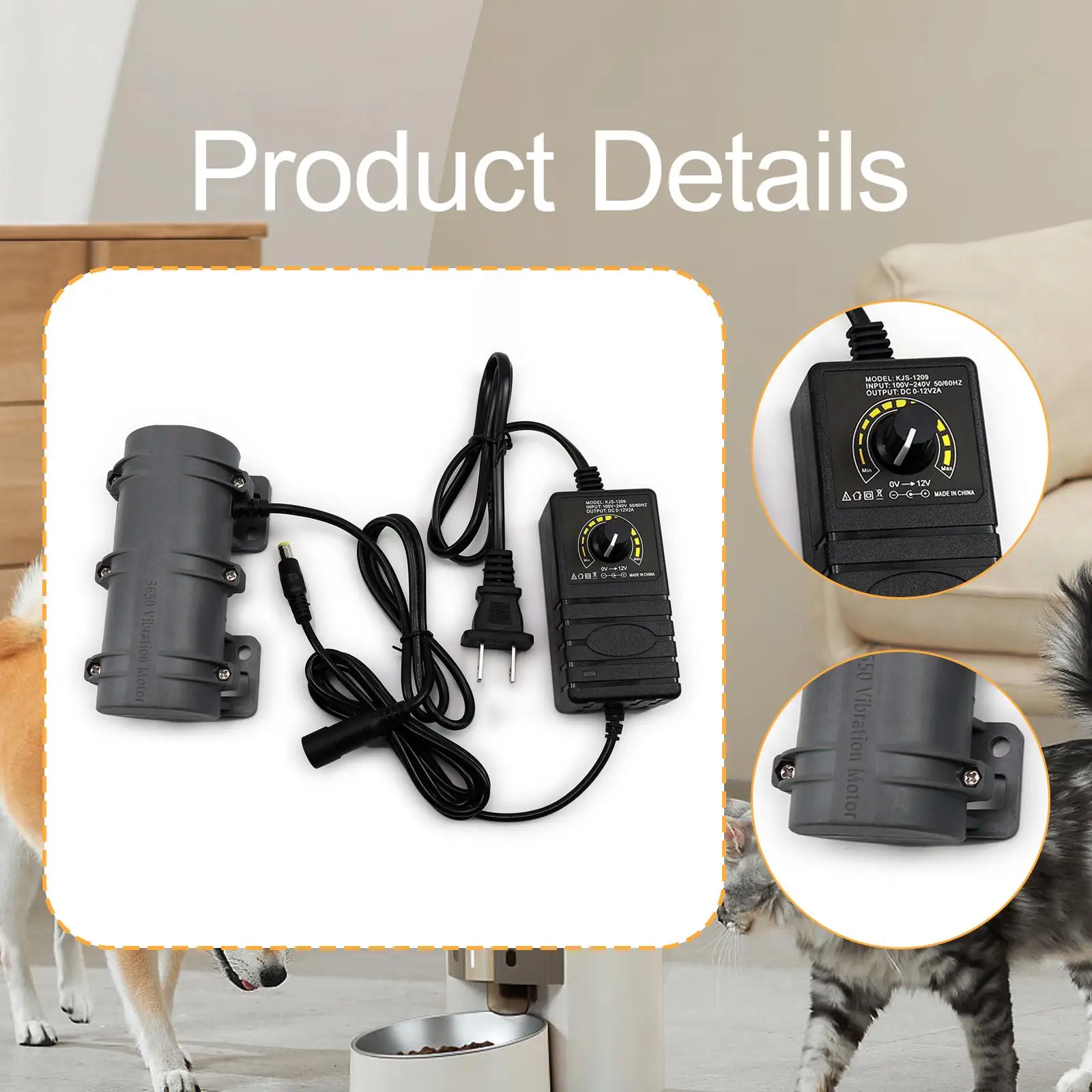 Vibration Motor Equipment Adjustable Premium Professional Accessories Compact