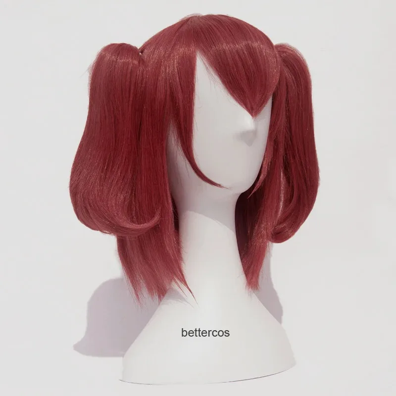 zz04zz12러브라이브! 햇빛!! 루비 쿠로사와 코스프레 가발 짧은 내열성 합성 머리 + 가발 모자