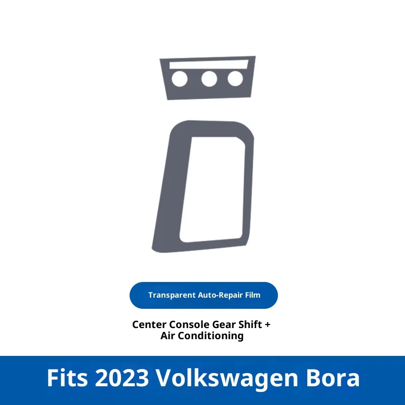 لفيلم تي بي يو لشاشة فولكس فاجن بورا ، غطاء حماية داخلي لتعديل وحدة التحكم المركزية ، أجزاء ملحقات تزيين السيارة 202 #4