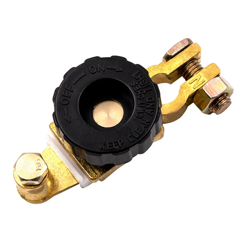 

10/17mm Car Battery Disconnect Switch Pure Copper/Aluminum Alloy Quick Cut-off Power Cut Off Kill Switches Battery Cut-off