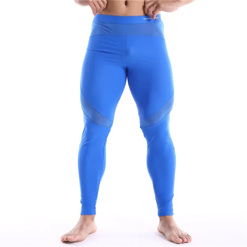 Men Themal Underwear Soft Comfortable Long Johns Stretch Termica Homem Pants Bottoming Trousers Summer Long Pants Men Long Johns