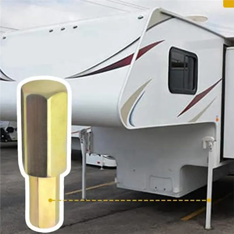 ABKJ-2Pc Replacement Hex Drive 182912 For Camper Truck Screw Jack System To Raise Or Lower, For Raising And Lowering Campers
