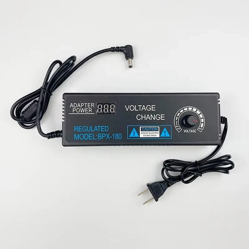 

Adjustable 3V-24V 5A Power Digital Display Voltage Regulating Water Pump Motor Speed Dimming Power Supply Adapter