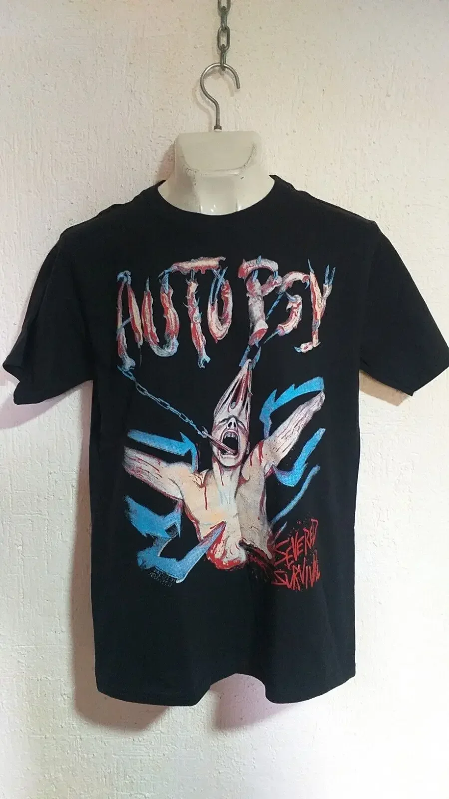 Autopsy Severed Survival T Shirt Death Metal Cannibal Corpse Morbid Angel