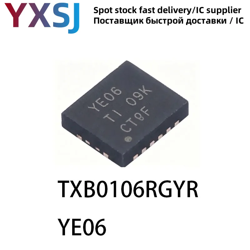 5piece TXB0106RGYR YE06 QFN Logic IC level shifter