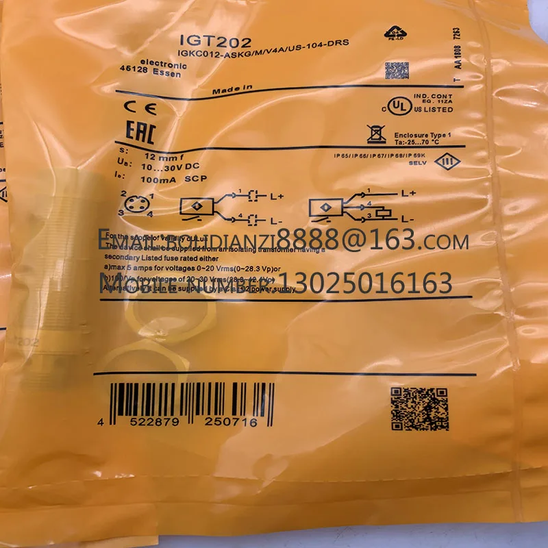 

The brand-new original sensor IGT213 IGT228 IGT207 IGT208 warranty for one year in stock