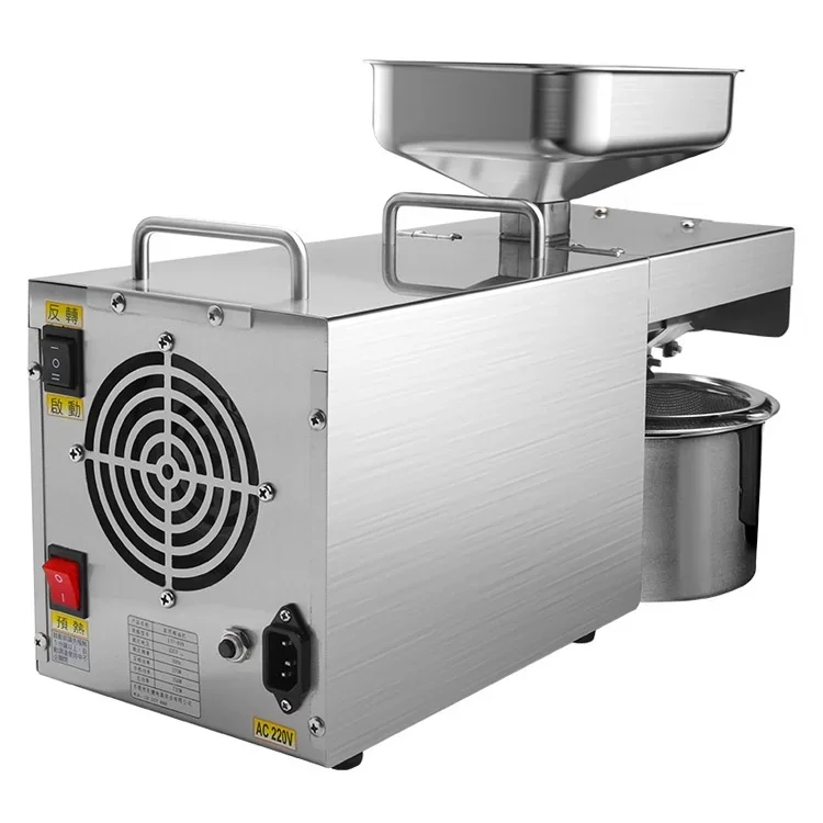 Fully Automatic Stainless Steel  Oil Press Machine for Peanuts Arugula Walnuts Kernel Frying Oil Processing Lines