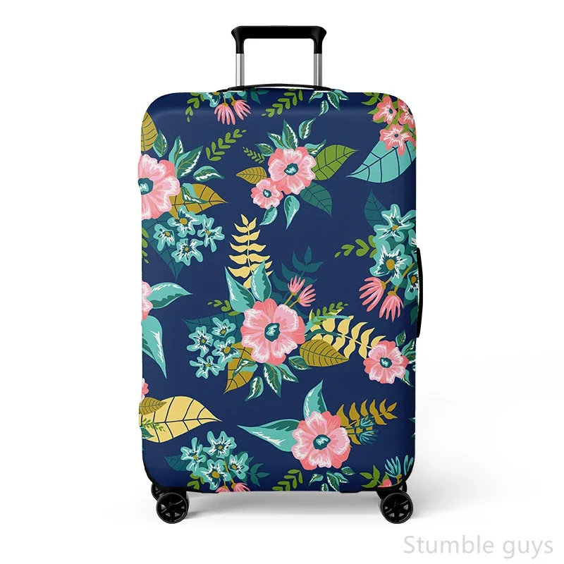 

Прочный эластичный чехол для багажа, защитный пылезащитный чехол для чемодана, прочный, для деловых и отдыхающих поездок, подходит для чемоданов 18-32 дюймов