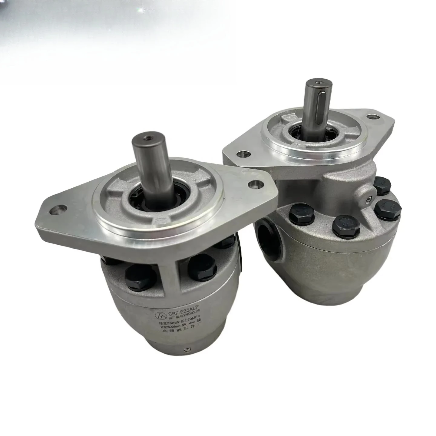 Hydraulic gear pump, high pressure, external cast iron 18~ 22 L/min flow, agricultural use
