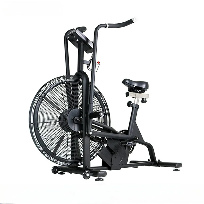 Custom Commercial Fan Exercise Bike Upright AirBike Indoor Cycling Stationary Bicycle Fitness Equipment Exercise Air Bike