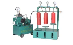 High Quality Test Pressure Machine and Stand with Booster Pump