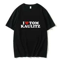 German Rock Band Tokio Hotel I Love Tom Kaulitz T-shirt uomo donna Casual Gothic manica corta T-shirt oversize da uomo