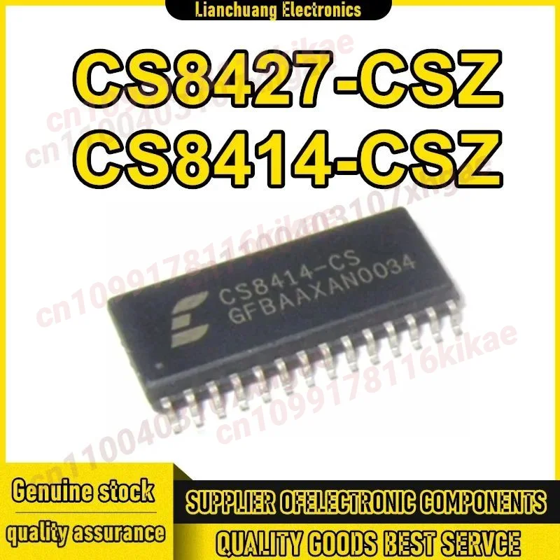 5PCS CS8427-CSZ CS8414-CSZ SOP28 ชิป IC ใหม่ต้นฉบับสต็อก
