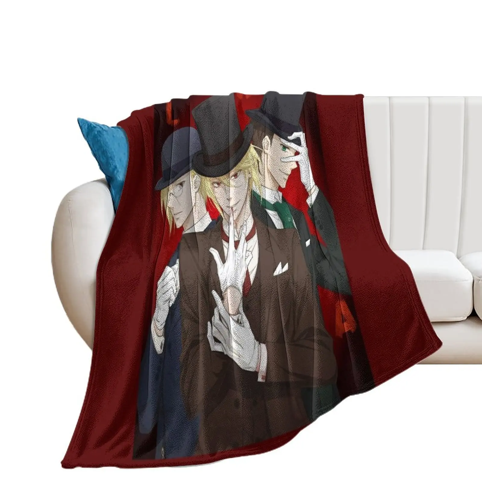 Moriarty The patriot Throw Blanket Plush Softest Blankets