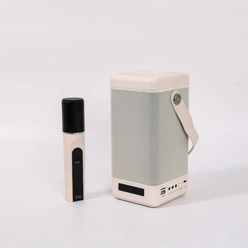 Microphone wireless microphone stereo integrated singing