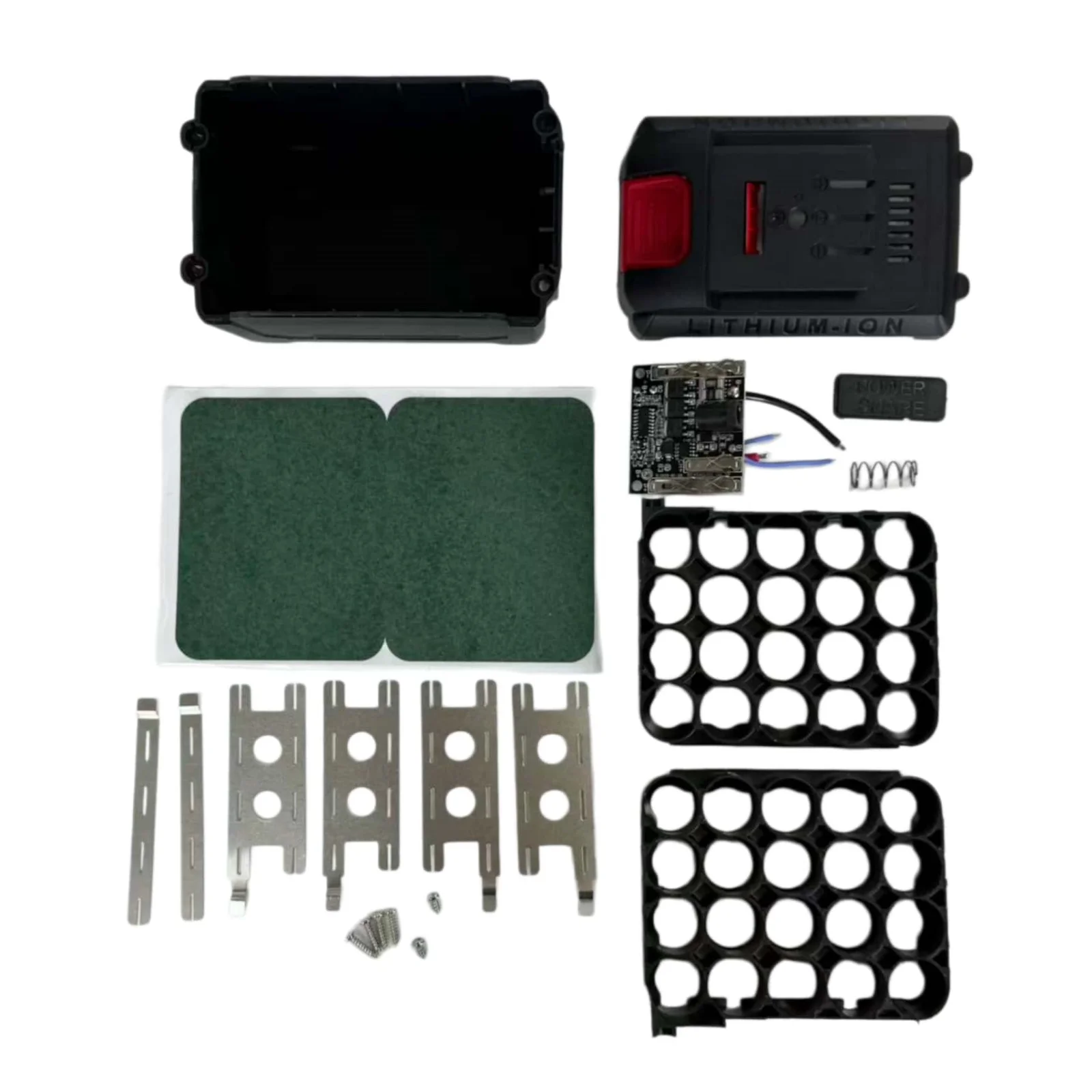 

New Hand Drill Power Li-ion Battery Protection Board 18650 Plastic Battery Case Storage Box Shell For Dayi Power Tool 20 Cores