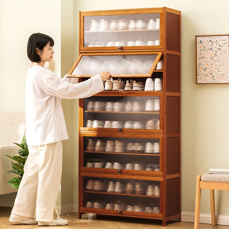 Shoe Rack Storage Locker Furniture Shoes Organizers Shelf Living Room Cabinets Gabinete Zapatera Zapatero Meuble Rangement