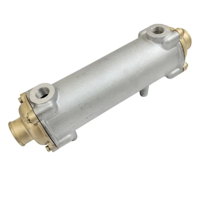 Marine Gearbox Oil Cooler Assembly, Copper Core, 135/300/MB170