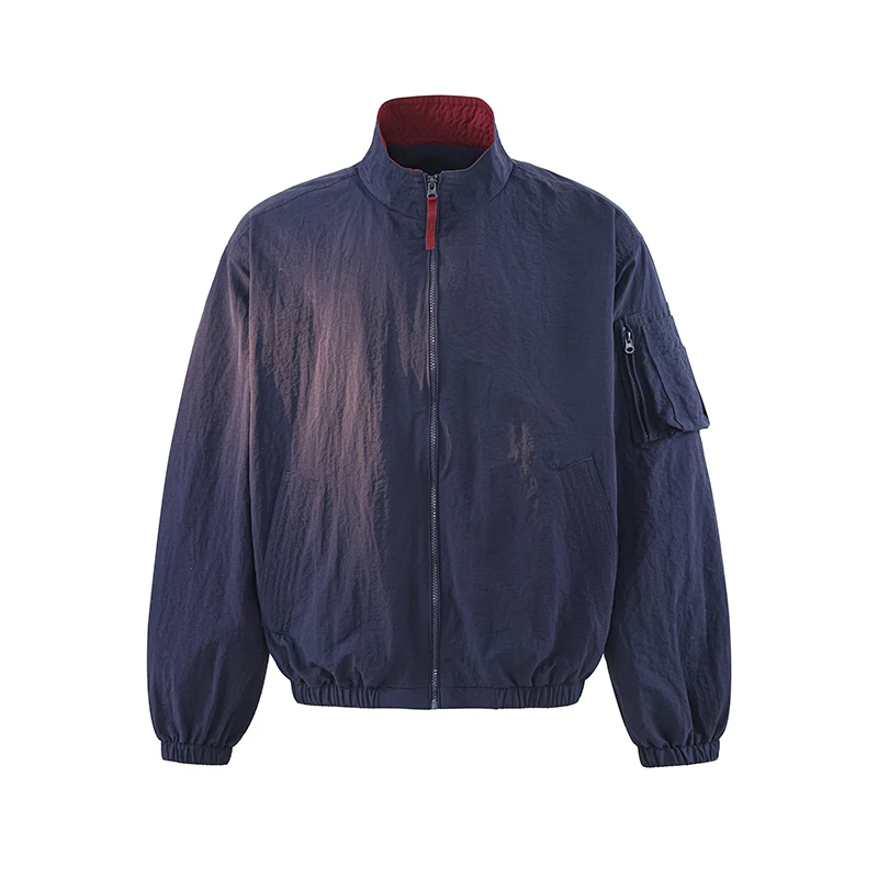 

Куртка Ja Transocean Outdoor: ветрозащитная, двусторонняя, свободного кроя, из полиэстера, с длинными рукавами, отложным воротником и боковыми карманами.