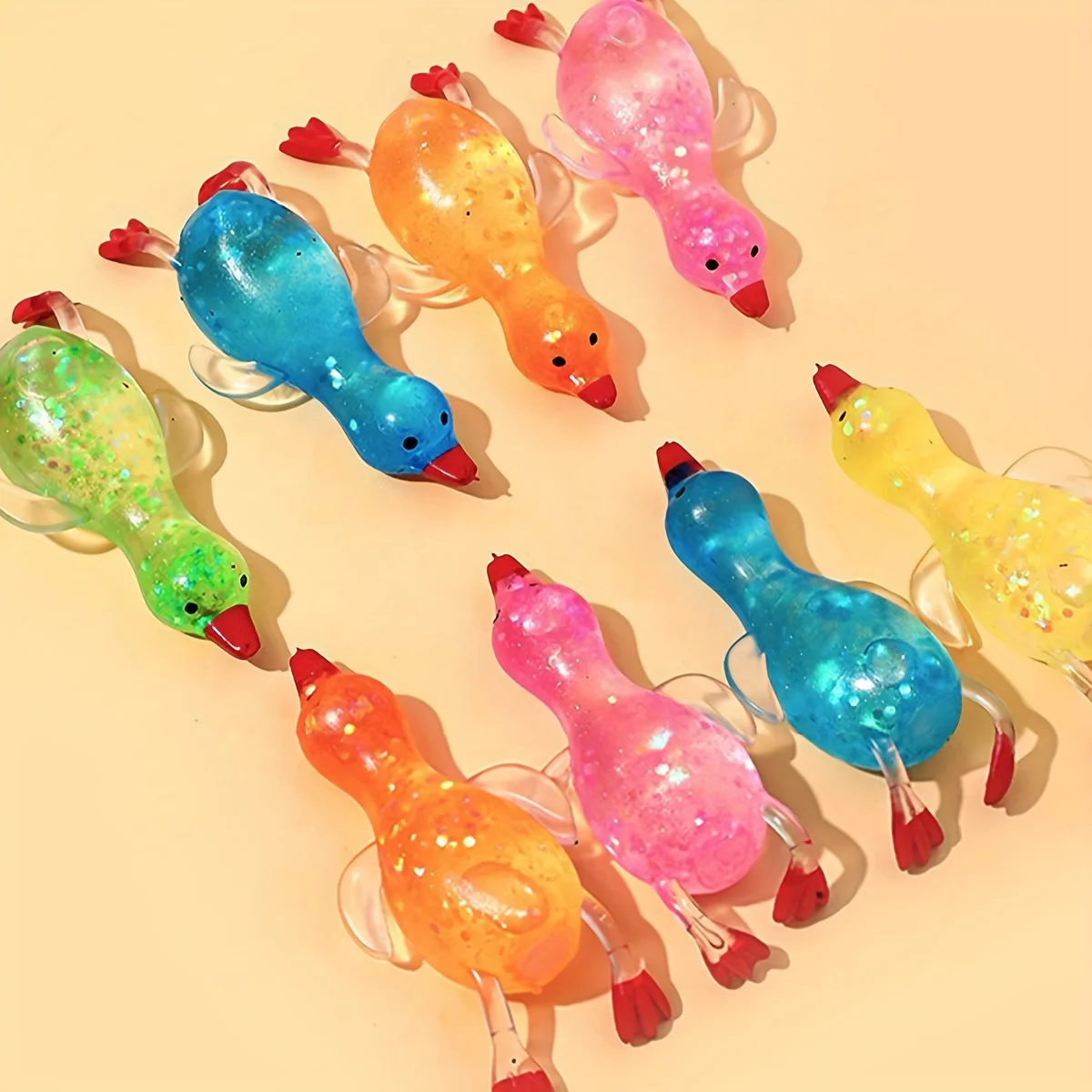 

Duck Squishy Toy: Slow Rebound Stress Relief Fidget Duck – A Perfect Anxiety-Relief Gadget, Cute Desktop Decoration Ornament, Id