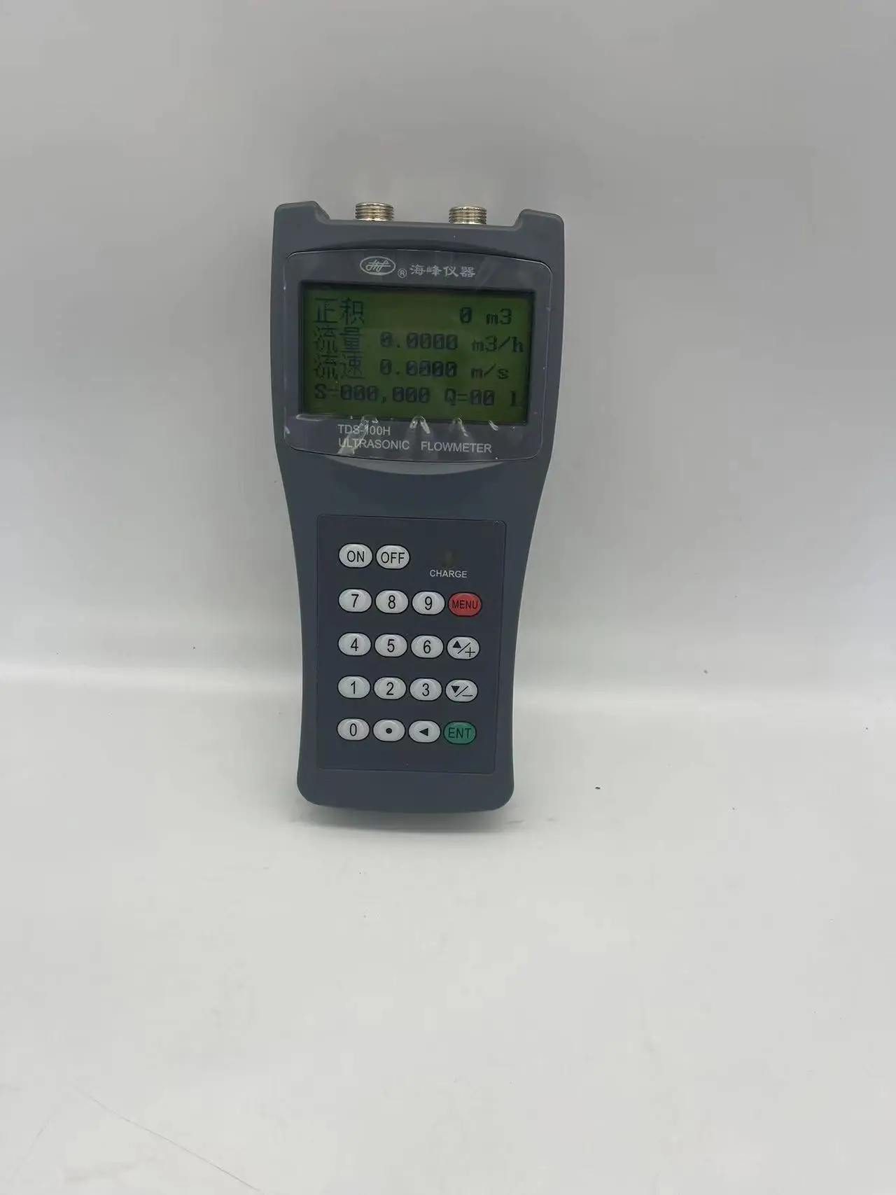 TDS-100BH Handheld Ultrasonic Flowmeter, Portable Ultrasonic Flowmeter, External Clamp