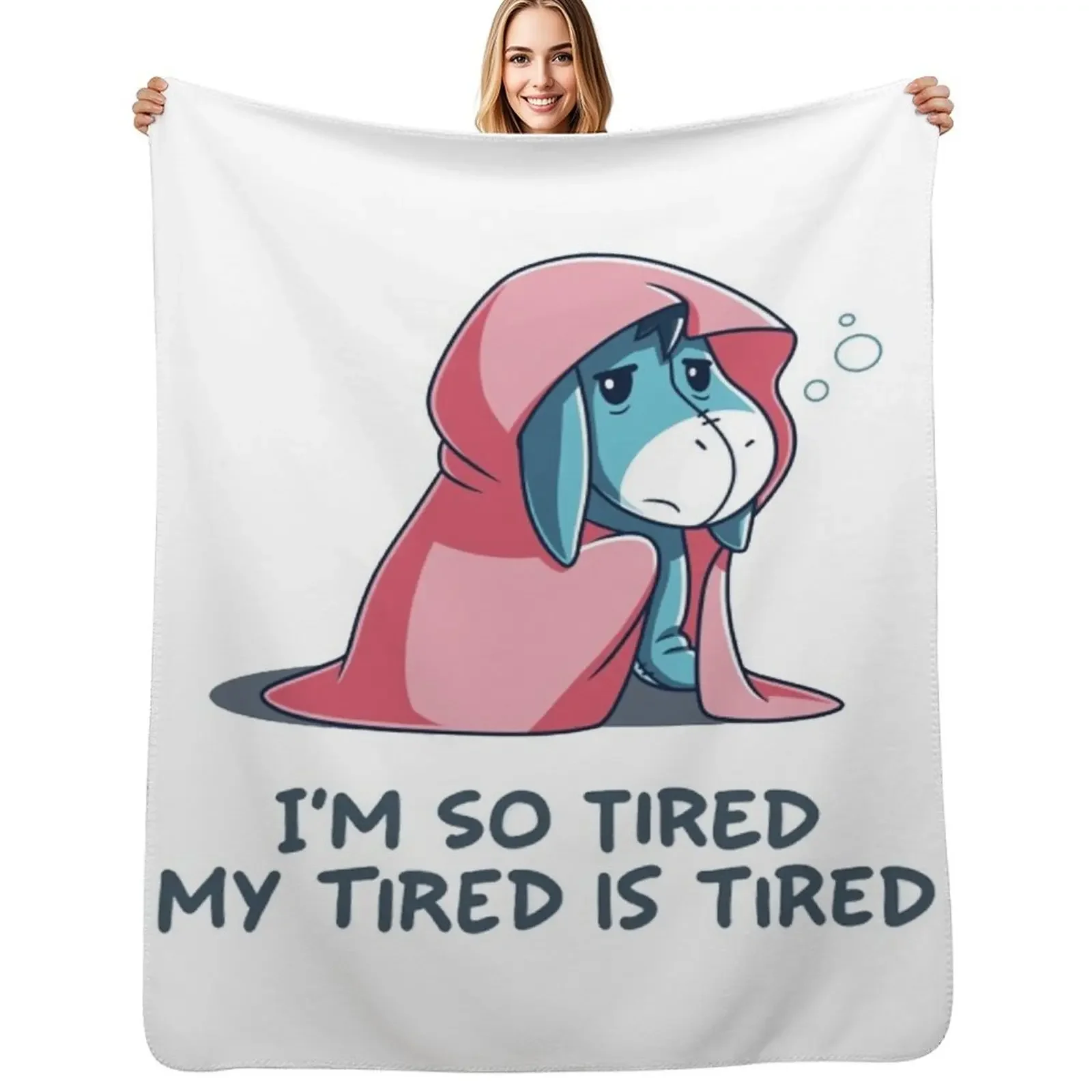 

Tired is Tired Throw Blanket Baby Stuffeds wednesday Blanket