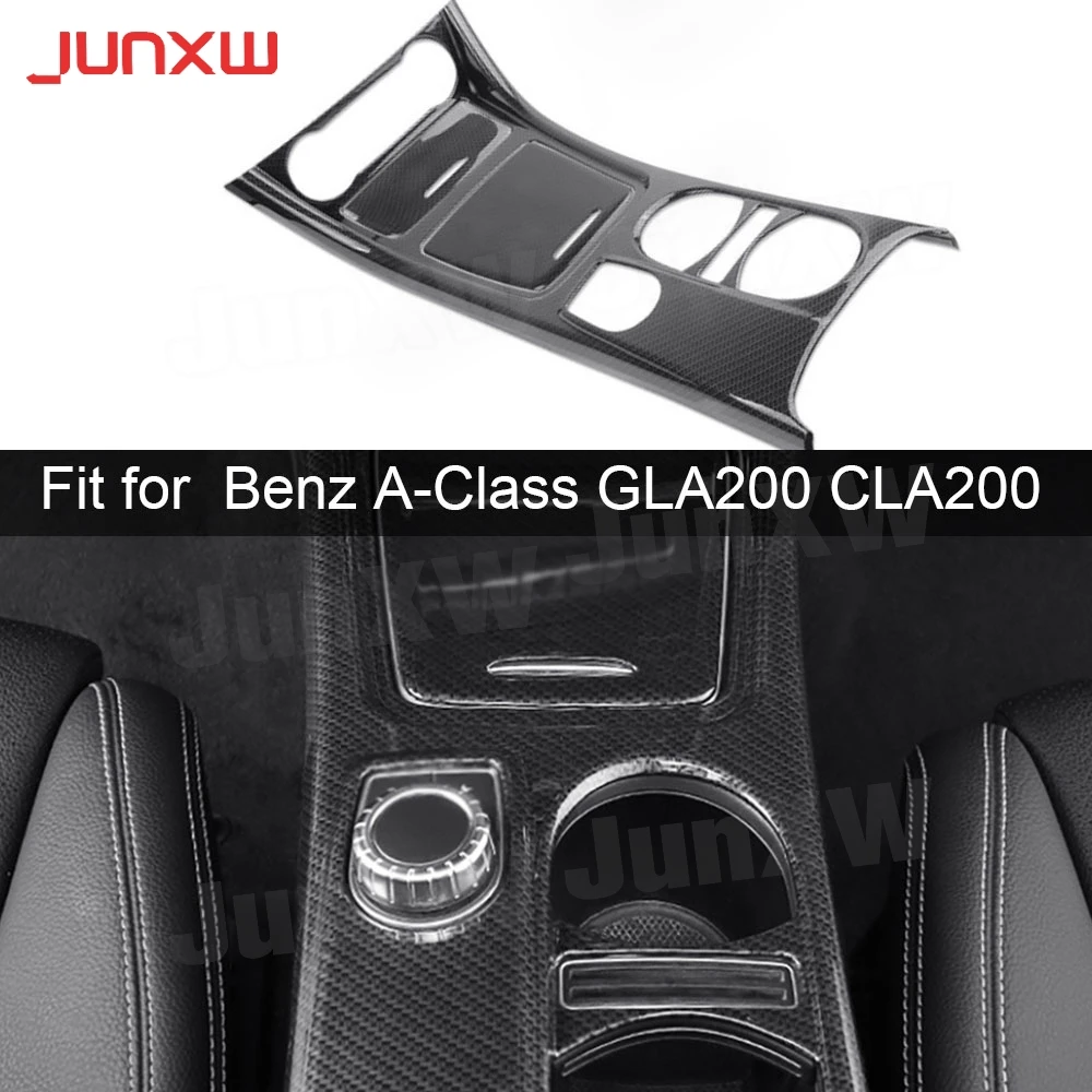 

ABS Center Console Gear Shift Panel Trim Interior Cover for Benz CLA GLA Class 200 220 260 W117 X156 2015-2018