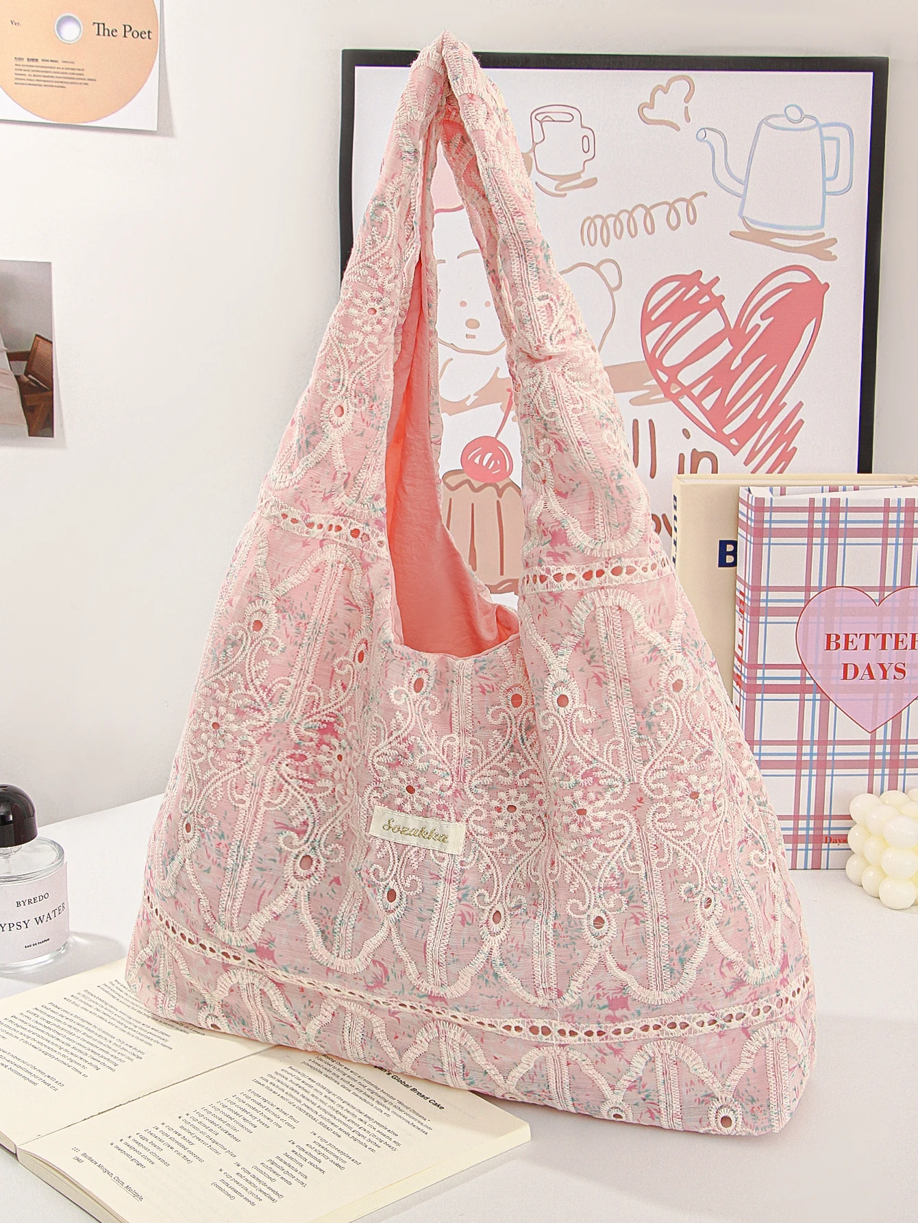 1-peca-bolsa-de-flor-de-renda-rosa-fundamentos-para-festival-bolsa-elegante-de-grande-capacidade-perfeita-para-viagens-ferias-ferias-e-ser