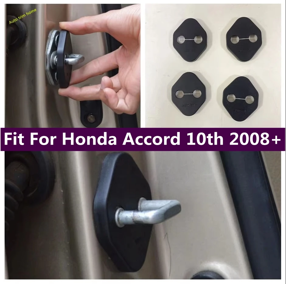 

Inner Door Lock Decoration Protector Cover Kit Fit For Honda Accord 10th 2008 - 2022 Car Accessories Interior Parts