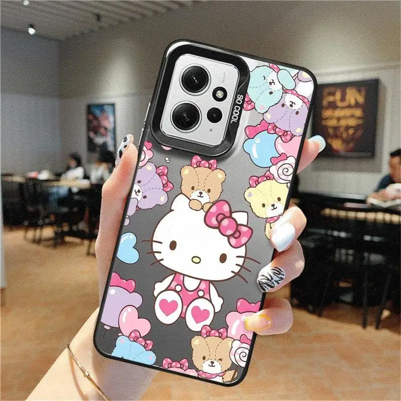 Anime Hello Kitty Cute Case For Xiaoimi Poco X3 NFC X5 5G C50 C51 F4 F3 GT 11 12T 13T Pro Funda Back Phone Cover