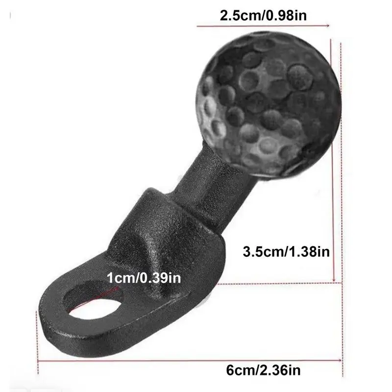 Angled Head Adapter Ball Base Angled Shock Absorbing Sturdy Alloy Ball Base Motorcycle Phone Holder Cycling Accessories for Bike image 6
