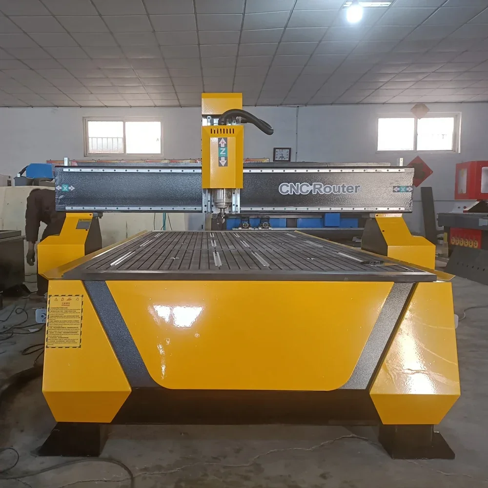 New Linear Guideway CNC Router 1325BR 4 Axis For 4x8 Feet Engraving Milling Machine CNC Lathe With Spindle And Motors