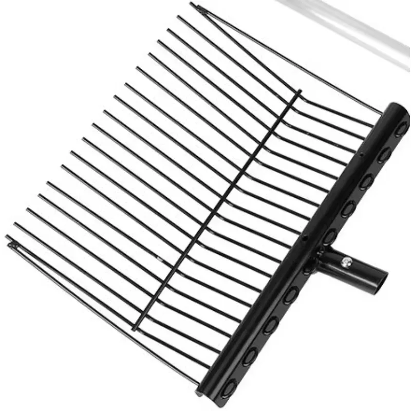Best-selling equestrian iron fork with multiple prongs for cleaning and hay handling replacement